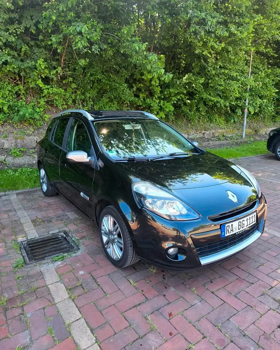 Gebraucht Renault Clio GrandTour 100 PS (73 kW) 2011 Schwarz Kombi