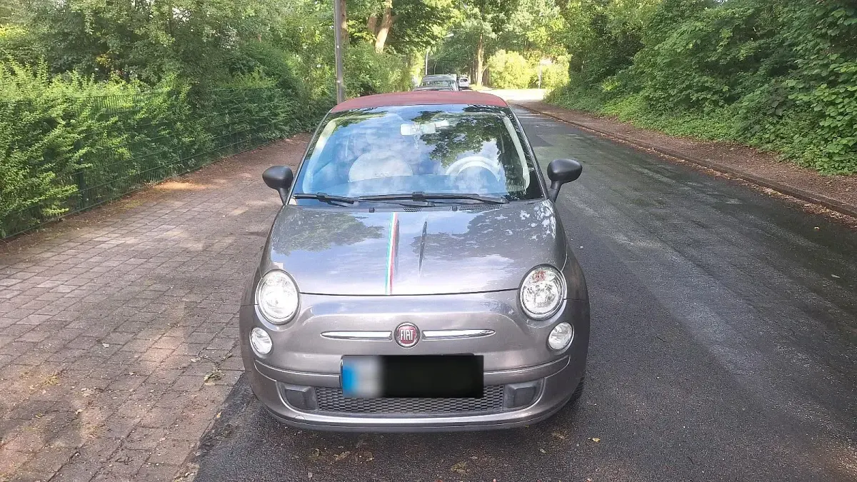 Gebraucht Fiat 500C 69 PS (50 kW) 2011 Grau Cabrio