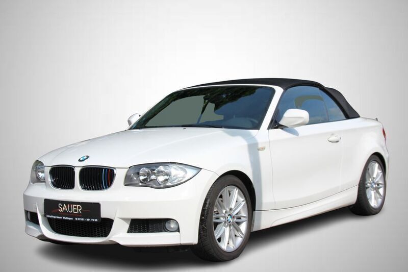 Weiß Gebraucht 2010 BMW 118 Cabriolet Shadowline Cabrio | 12.300 € (Etwas zu teuer) - Bild 1/4