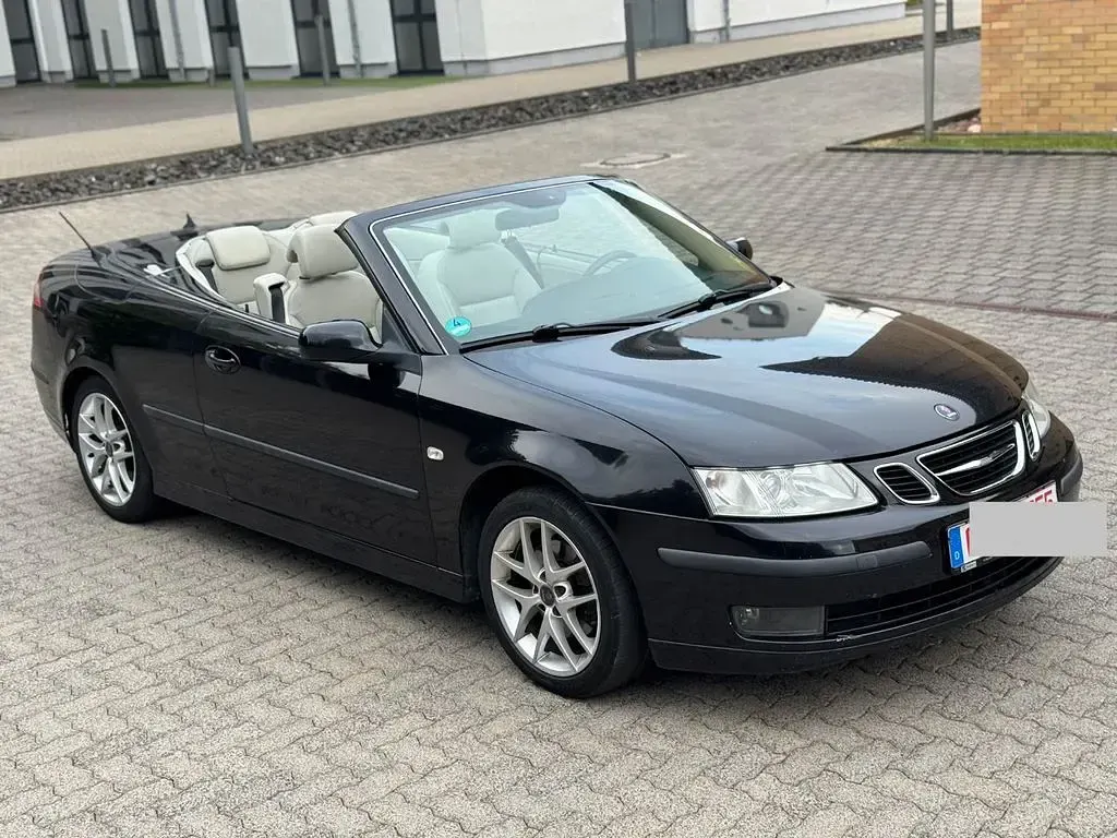 Gebraucht Saab 9-3 Cabriolet Vector 150 PS (110 kW) 2006 Schwarz Cabrio
