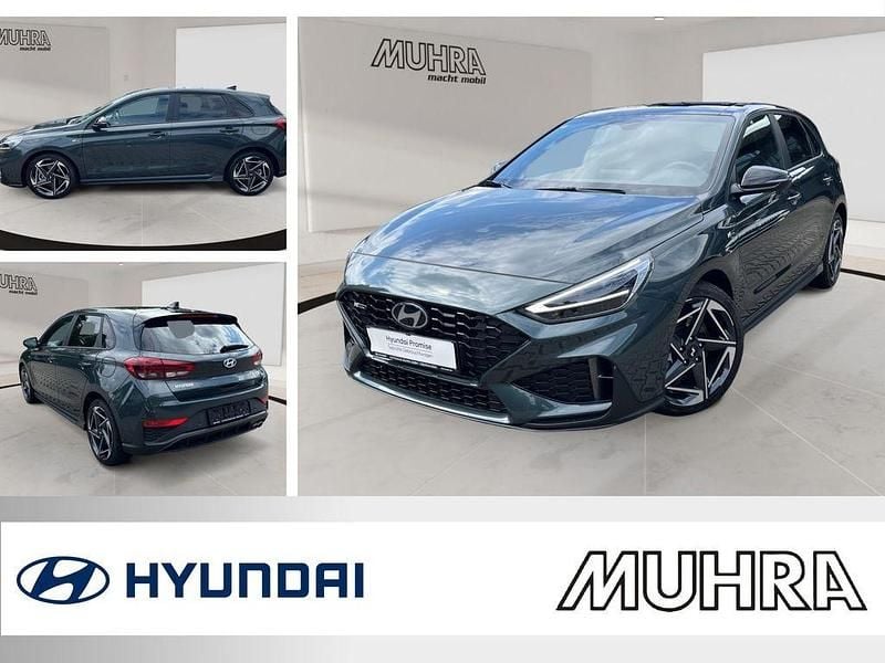 Grün Gebraucht 2024 Hyundai i30 N Line Limousine | 25.989 € (Fairer Preis) - Bild 1/4