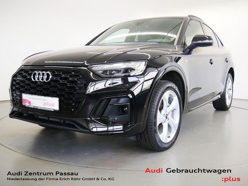 Mythosschwarz metallic Gebraucht 2024 Audi Q5 Sportback Ambiente SUV | 49.450 € (Fairer Preis) - Bild 1/4
