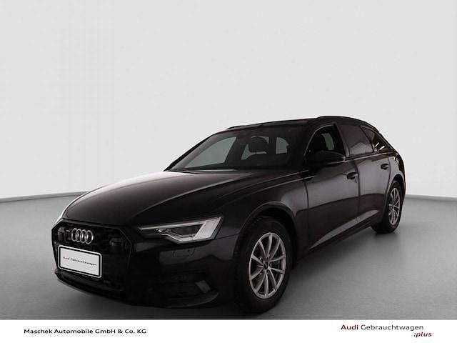 Mythosschwarz metallic Gebraucht 2025 Audi A6 Advanced Plus Kombi | 50.040 € (Superpreis) - Bild 1/4