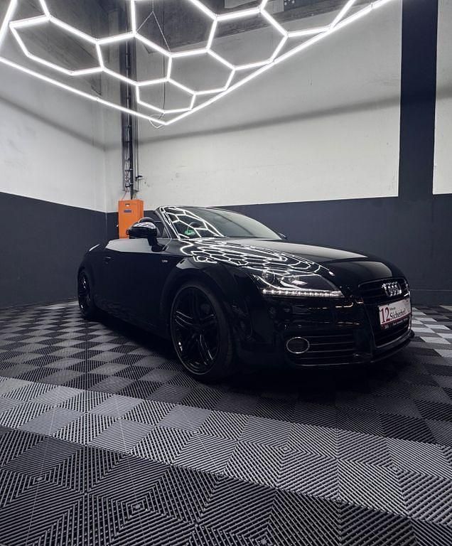 Schwarz Gebraucht 2013 Audi TT Roadster S-Line Cabrio | 15.199 € (Fairer Preis) - Bild 1/4