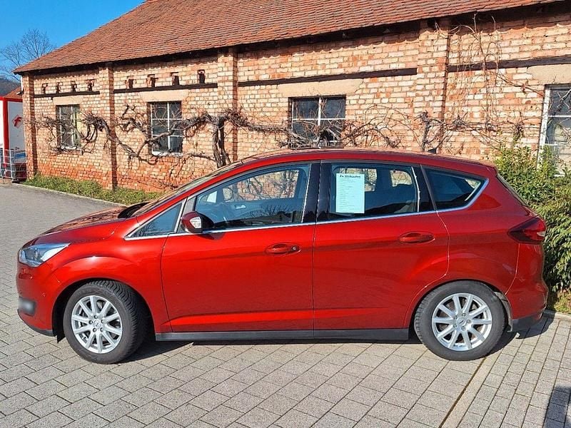 Gebraucht Ford C-MAX Titanium 150 PS (110 kW) 2015 Rot Van / Kleinbus