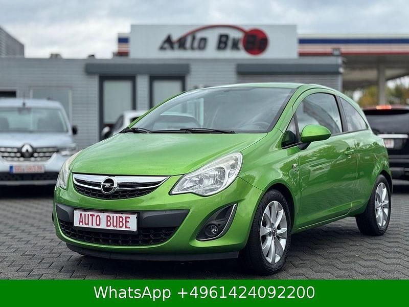 Grün Gebraucht 2012 Opel Corsa Kleinwagen | 3.700 € (Fairer Preis) - Bild 1/4