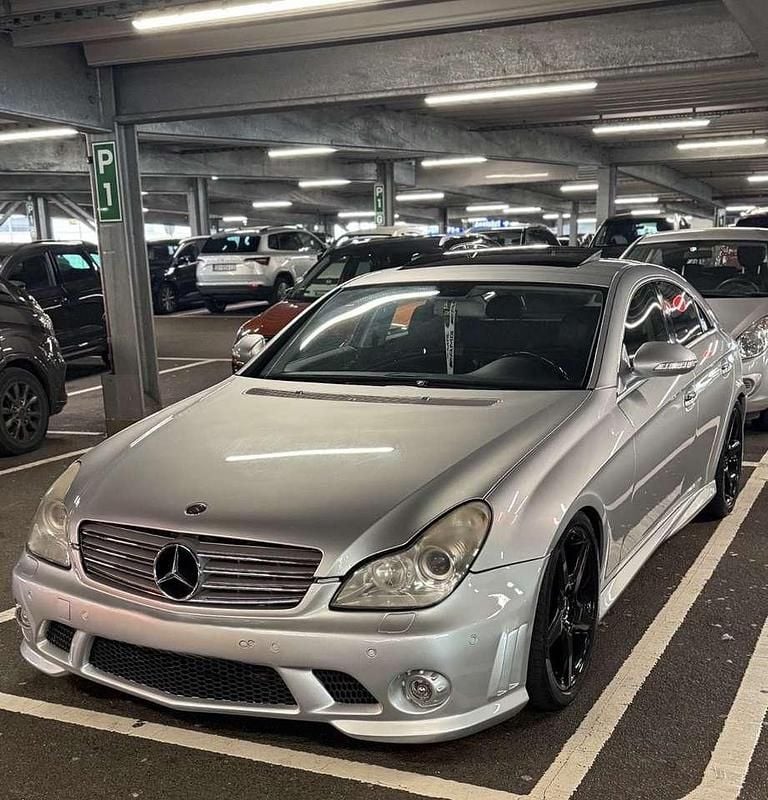 Grau Gebraucht 2008 Mercedes CLS500 Limousine | 12.999 € (Fairer Preis) - Bild 1/4