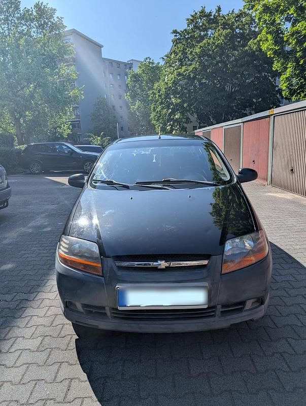 Schwarz Gebraucht 2006 Chevrolet Kalos Kleinwagen | 1.100 € (Fairer Preis) - Bild 1/3