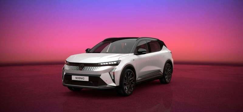 Perlmuttweiß metallic, black Gebraucht 2025 Renault Scénic Esprit Alpine Van / Kleinbus | 46.580 € (Fairer Preis) - Bild 1/4
