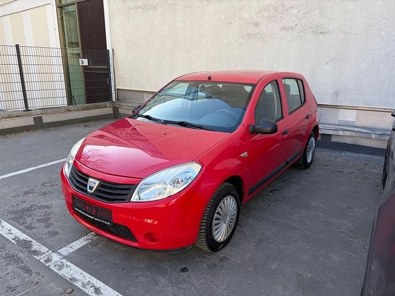Gebraucht Dacia Sandero 75 PS (55 kW) 2010 Rot Kleinwagen