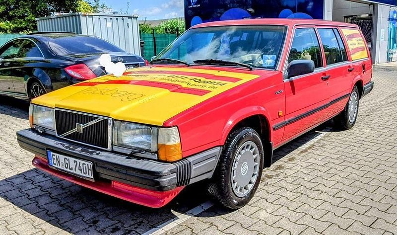 Gebraucht Volvo 740 82 PS (60 kW) 1987 Rot Kombi