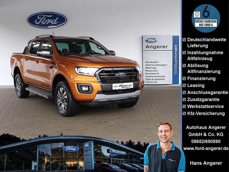 Gebraucht Ford Ranger Wildtrack 212 PS (155 kW) 2021 Canyonorange metallic Pickup