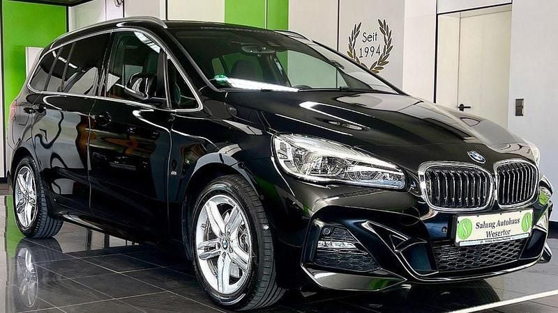 Gebraucht BMW 220 Gran Tourer M Sport 190 PS (139 kW) 2019 Schwarz Van / Kleinbus