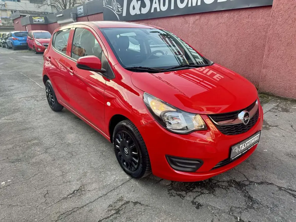 Gebraucht Opel Karl Edition 75 PS (55 kW) 2015 Mohn rot Kleinwagen