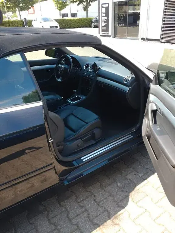 Gebraucht Audi A4 Cabriolet S-Line 140 PS (102 kW) 2008 Schwarz Cabrio