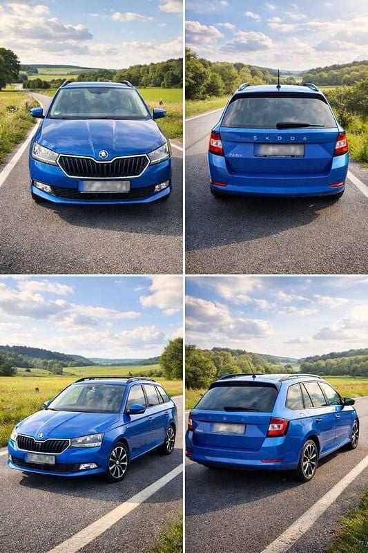 Gebraucht Skoda Fabia Drive 95 PS (69 kW) 2019 Blau Kombi