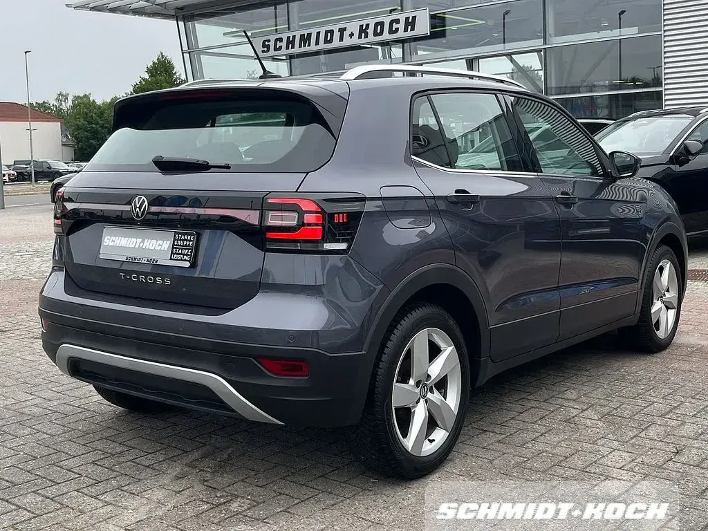 Gebraucht VW T-Cross Style 110 PS (80 kW) 2022 Rauchgrau (grau) SUV
