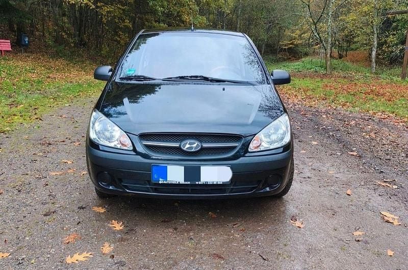 Schwarz Gebraucht 2008 Hyundai Getz Kleinwagen | 2.100 € (Fairer Preis) - Bild 1/4