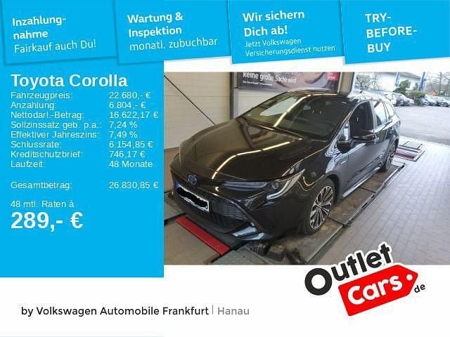 Schwarz Gebraucht 2021 Toyota Corolla Team Limousine | 22.680 € (Fairer Preis) - Bild 1/3
