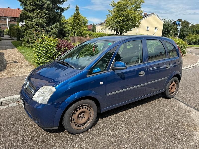 Blau Gebraucht 2003 Opel Meriva Van / Kleinbus | 550 € (Guter Preis) - Bild 1/4