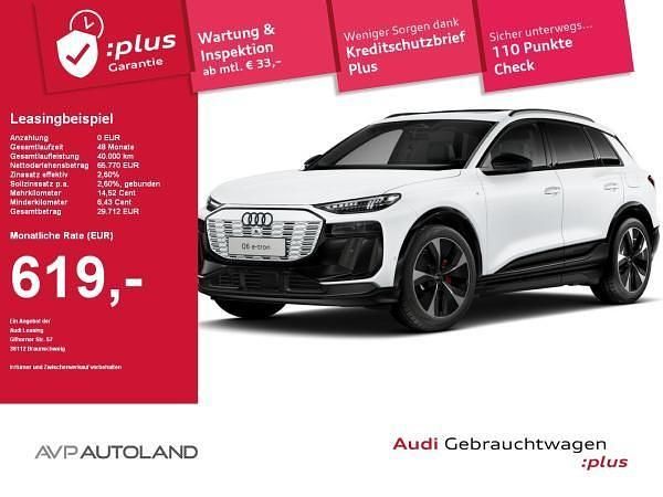 Gletscherweiß metallic Gebraucht 2025 Audi Q6 e-tron Ambiente SUV | 65.770 € (Fairer Preis) - Bild 1/3