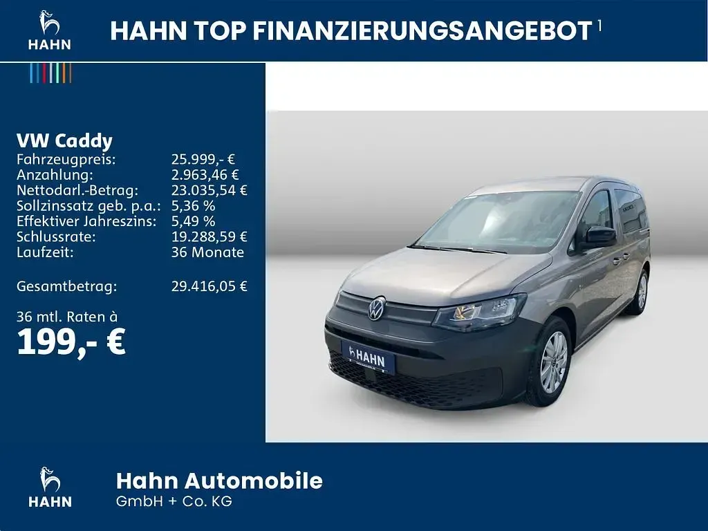 Gebraucht VW Caddy Basis 102 PS (75 kW) 2025 Mojave beige metallic Van / Kleinbus