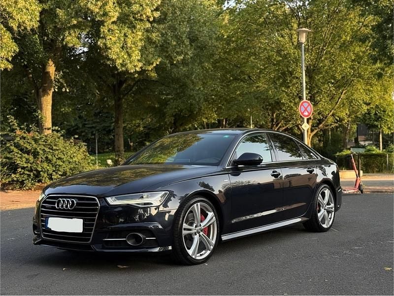 Schwarz Gebraucht 2015 Audi A6 S-Line Limousine | 17.800 € (Superpreis) - Bild 1/4