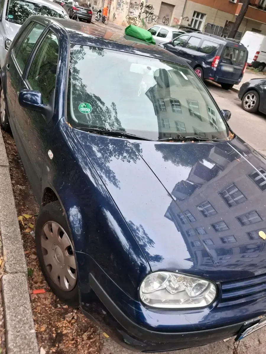 Gebraucht VW Golf IV 75 PS (55 kW) 2002 Blau Kleinwagen