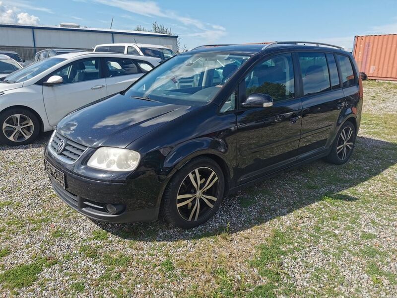 Gebraucht VW Touran Highline 170 PS (125 kW) 2006 Schwarz Van / Kleinbus