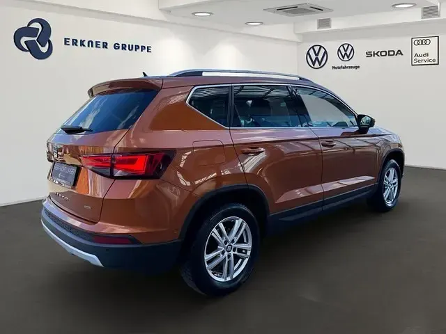 Używany Seat Ateca 4Drive 150 KM (110 kW) 2019 Pomarańczowy SUV