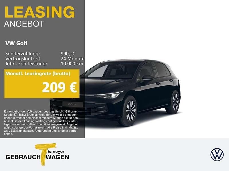 Gebraucht VW Golf VIII Goal 150 PS (110 kW) 2025 Schwarz Limousine