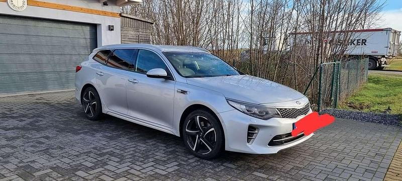 Gebraucht Kia Optima GT-Line 141 PS (103 kW) 2017 Silber Kombi