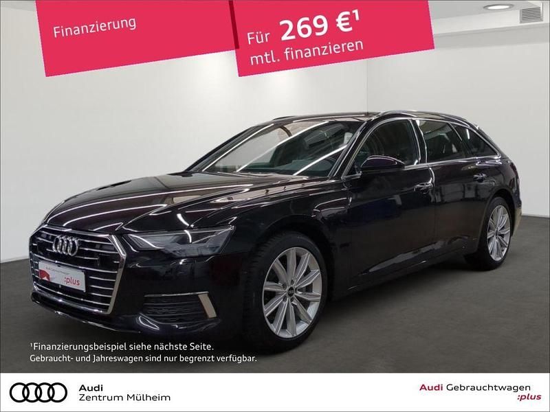 Schwarz Gebraucht 2023 Audi A6 Design Kombi | 36.950 € - Bild 1/3