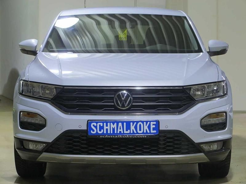White silver (metallic) Gebraucht 2021 VW T-Roc Sport SUV | 18.950 € (Superpreis) - Bild 1/4