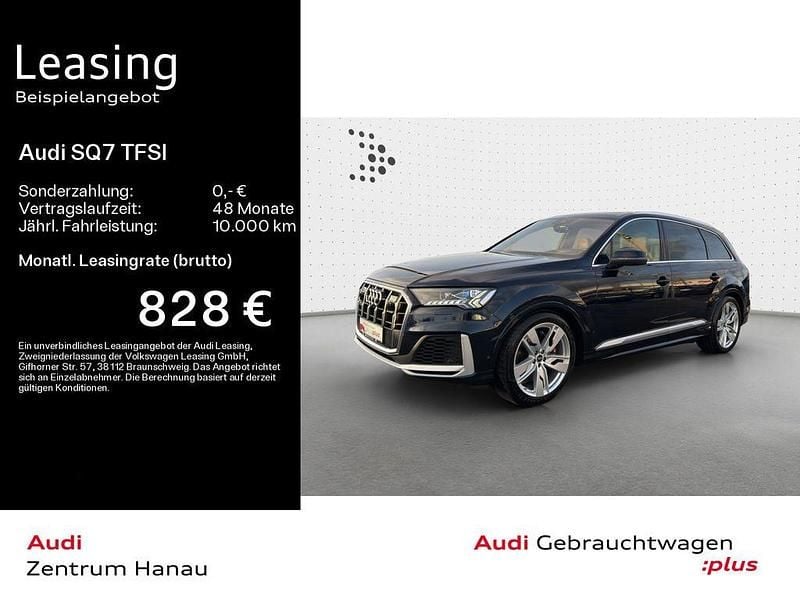 Gebraucht Audi SQ7 Ambiente 507 PS (372 kW) 2021 Individuallackierungen audi exclusive SUV
