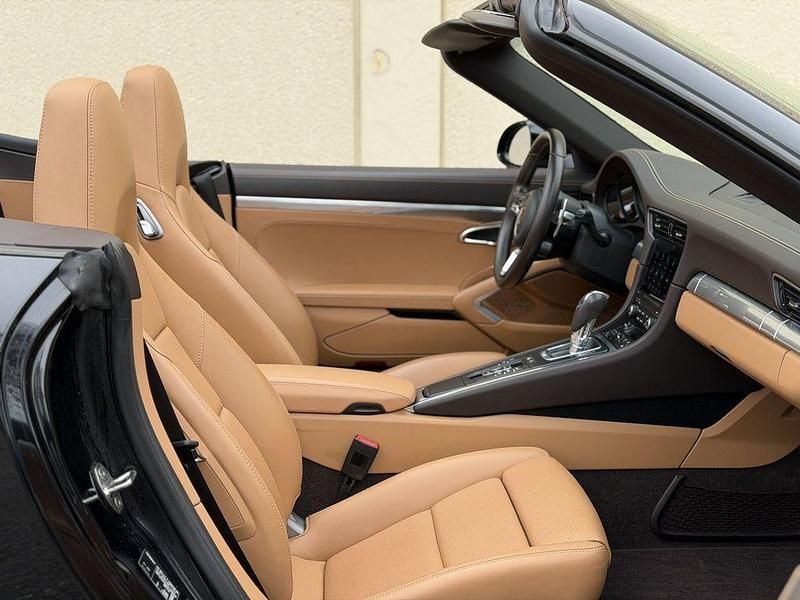 Gebraucht Porsche 911 Carrera 4S Cabriolet 420 PS (308 kW) 2017 Tiefschwarz (metallic) Cabrio