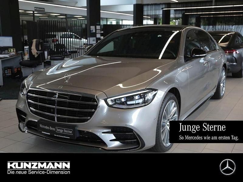 Mojavesilber metallic Gebraucht 2024 Mercedes S580 AMG Limousine | 110.980 € - Bild 1/4