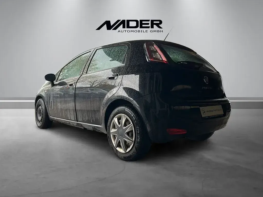 Gebraucht Fiat Punto Evo Active 69 PS (50 kW) 2011 Schwarz Kleinwagen