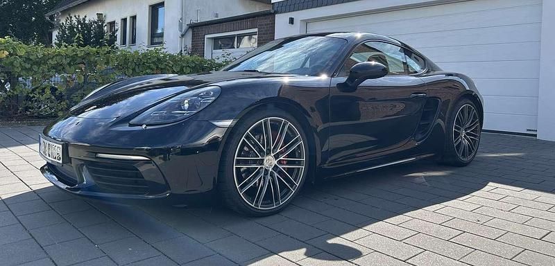Schwarz Gebraucht 2016 Porsche 718 Cayman S Chrono Coupé | 56.500 € - Bild 1/4