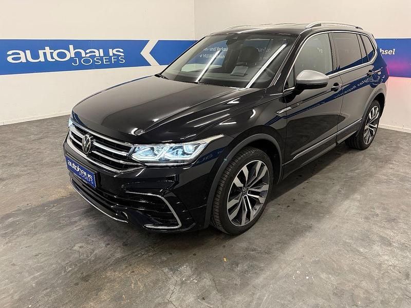 Schwarz Gebraucht 2022 VW Tiguan Allspace R-line SUV | 35.999 € (Fairer Preis) - Bild 1/4