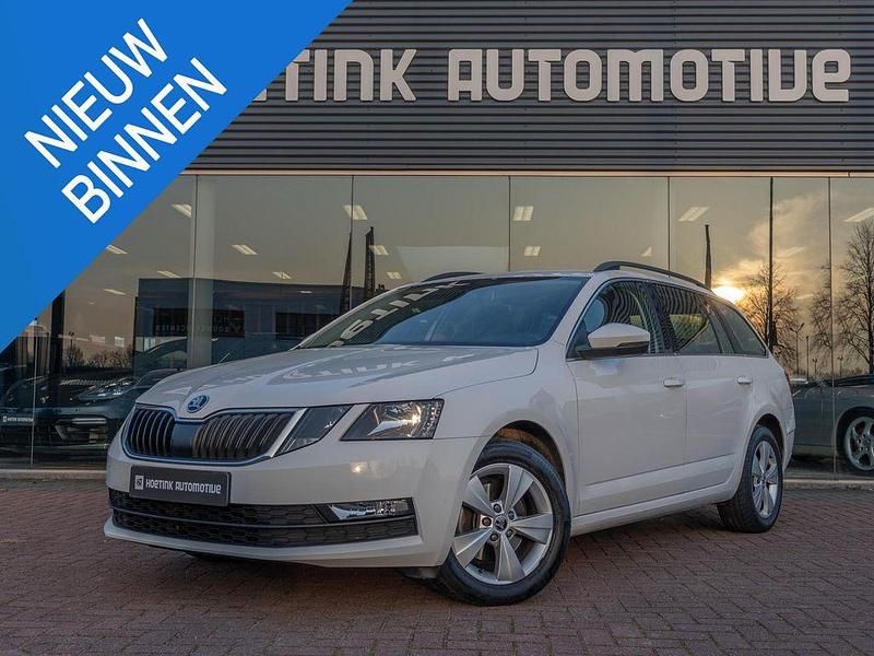 Weiß Gebraucht 2021 Skoda Octavia G-TEC Business Line Kombi | 13.940 € (Guter Preis) - Bild 1/4