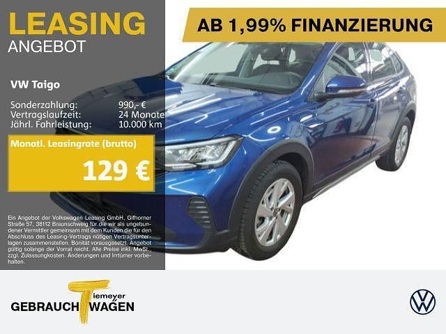 Blau Gebraucht 2024 VW Taigo IQ Drive SUV | 20.410 € (Superpreis) - Bild 1/2