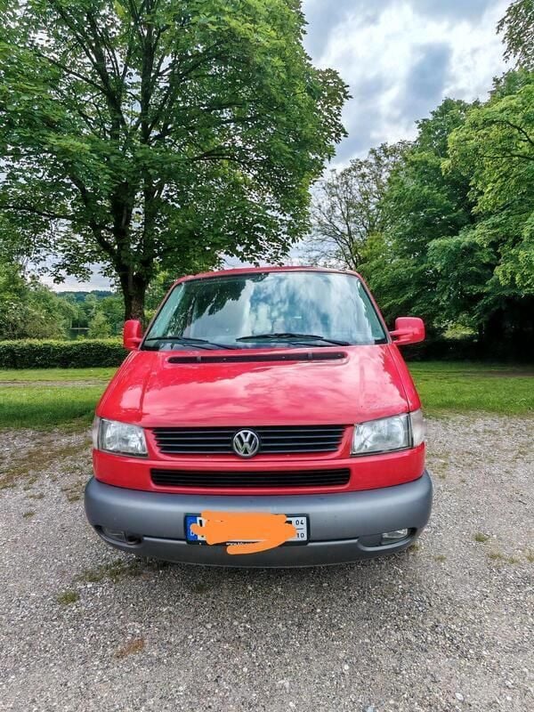 Rot Gebraucht 1997 VW T4 Allstar Van | 7.500 € - Bild 1/4