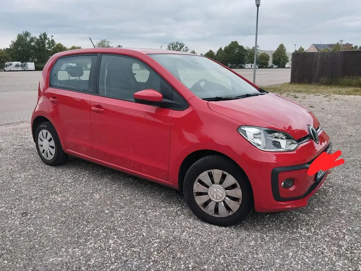 Gebraucht VW up! 60 PS (44 kW) 2019 Rot Kleinwagen