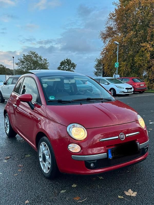 Rot Gebraucht 2010 Fiat 500C Cabrio | 3.999 € - Bild 1/4
