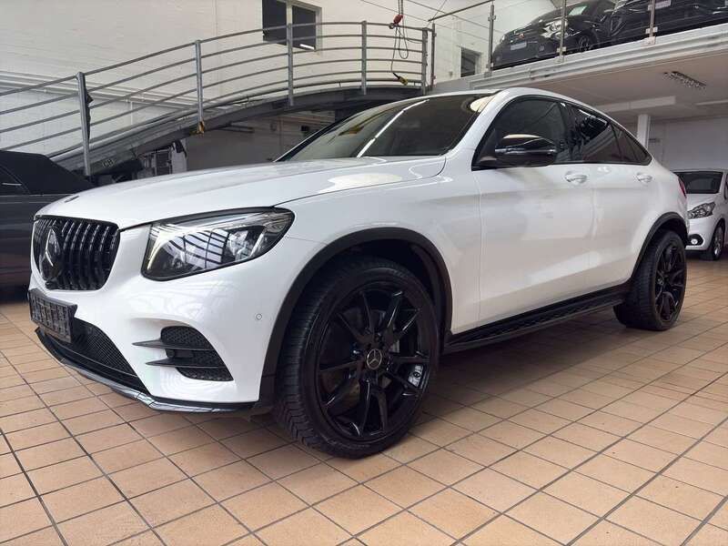 Weiß Gebraucht 2017 Mercedes GLC43 AMG AMG Coupé | 39.700 € (Teuer) - Bild 1/4