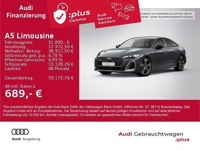 Grau Gebraucht 2025 Audi A5 Edition .1 Limousine | 51.890 € (Fairer Preis) - Bild 1/4