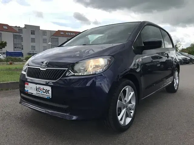Gebraucht Skoda Citigo Ambition 60 PS (44 kW) 2017 Blau Kleinwagen