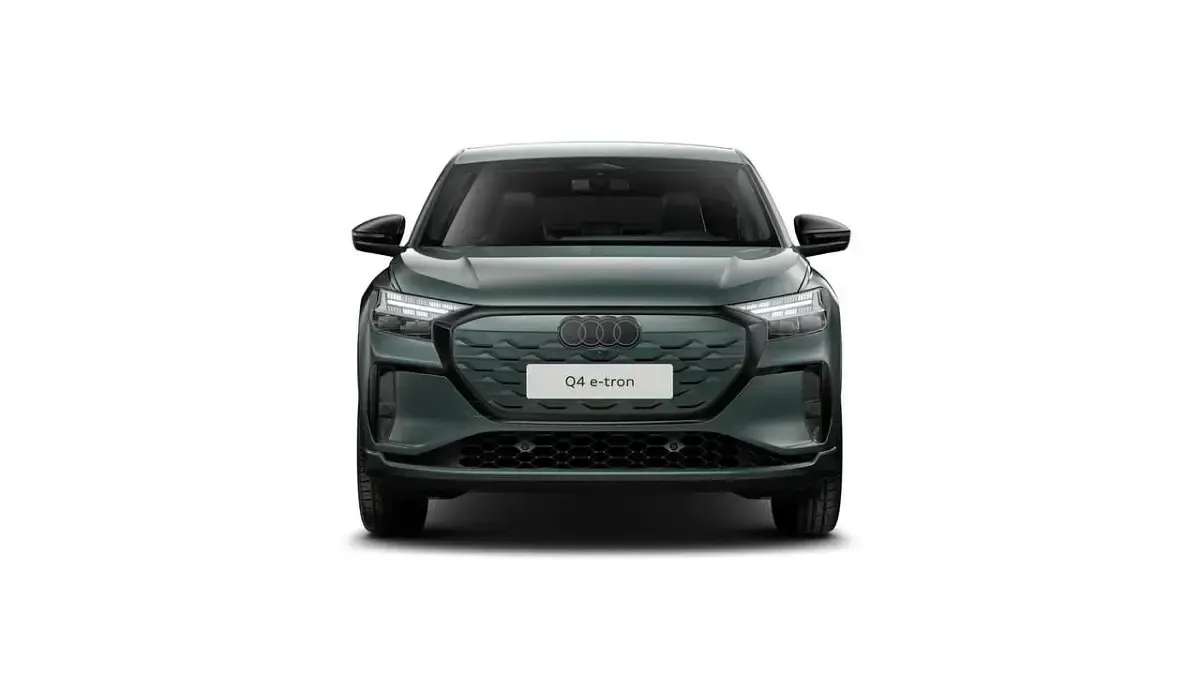 Neu Audi Q4 Sportback e-tron S-Line 250 kW (340 PS) 2026 Salbeigrün metallic SUV