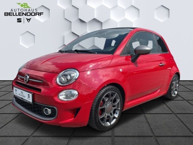 Rot Gebraucht 2019 Fiat 500 S Cabrio | 11.940 € (Fairer Preis) - Bild 1/4